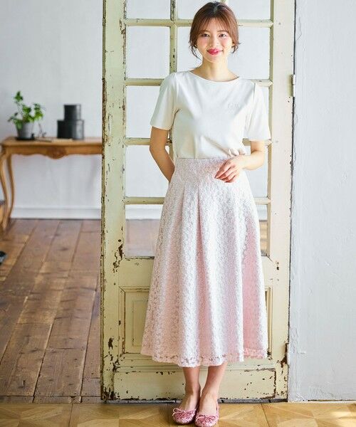 Feroux / フェルゥ カットソー | ワンポイント刺繍Tシャツ | 詳細1