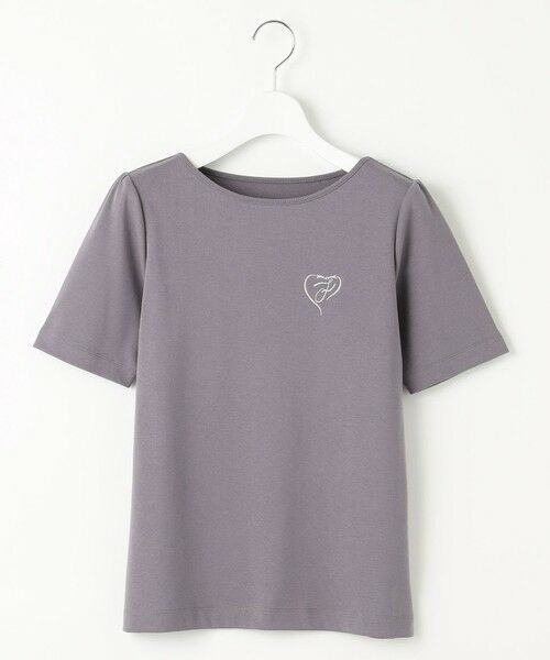 Feroux / フェルゥ カットソー | ワンポイント刺繍Tシャツ | 詳細5