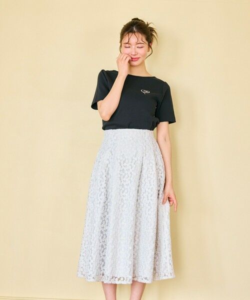 Feroux / フェルゥ カットソー | ワンポイント刺繍Tシャツ | 詳細6