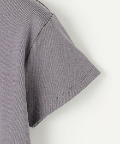 Feroux / フェルゥ カットソー | レタードプリントコンパクト Tシャツ | 詳細10