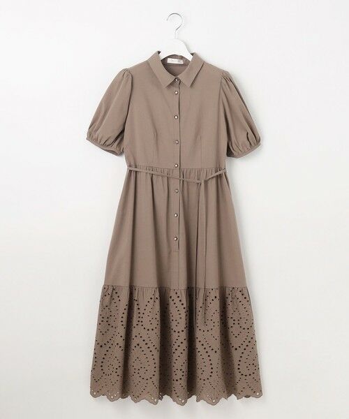 Feroux / フェルゥ ロング・マキシ丈ワンピース | 刺繍入りシャツ ワンピース | 詳細4