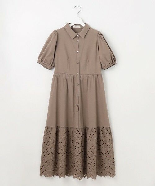 Feroux / フェルゥ ロング・マキシ丈ワンピース | 刺繍入りシャツ ワンピース | 詳細5