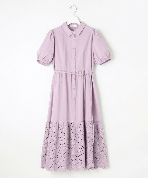 Feroux / フェルゥ ロング・マキシ丈ワンピース | 刺繍入りシャツ ワンピース | 詳細18