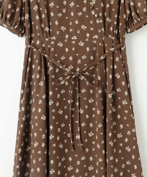 Feroux / フェルゥ ロング・マキシ丈ワンピース | カシュクールデザイン 小花プリントワンピース | 詳細14