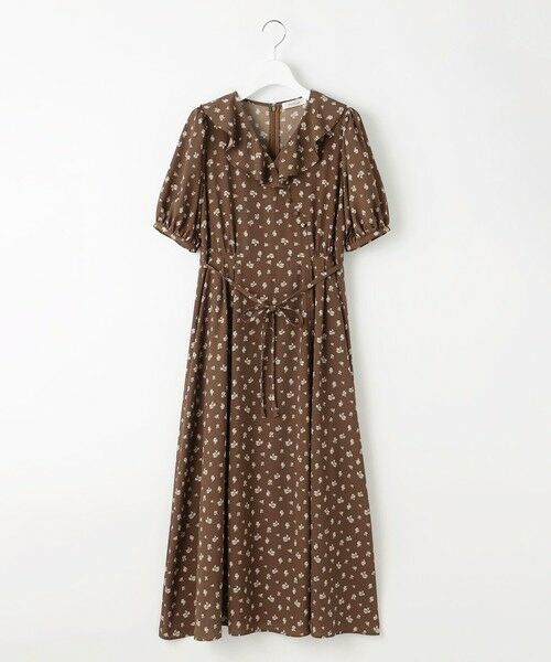 Feroux / フェルゥ ロング・マキシ丈ワンピース | カシュクールデザイン 小花プリントワンピース | 詳細11