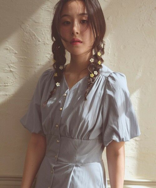 Feroux / フェルゥ ロング・マキシ丈ワンピース | バルーンスリーブ ワンピース | 詳細6