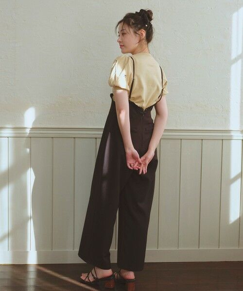 Feroux / フェルゥ サロペット・オールインワン | フリルデザイン・サス付きパンツ | 詳細3