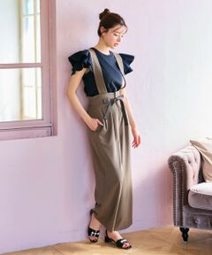 Feroux / フェルゥ その他パンツ | 【2WAY】サス付きリボン パンツ