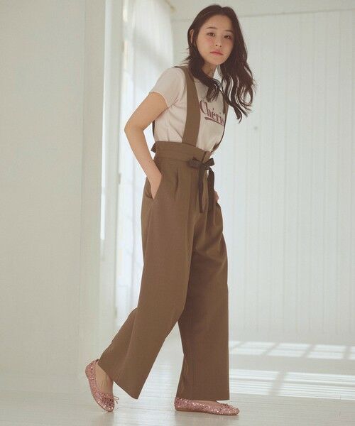 Feroux / フェルゥ その他パンツ | 【2WAY】サス付きリボン パンツ | 詳細1