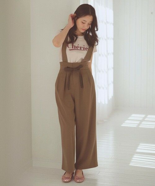 Feroux / フェルゥ その他パンツ | 【2WAY】サス付きリボン パンツ | 詳細3