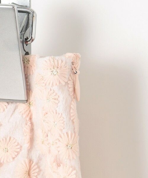 Feroux / フェルゥ ミニ・ひざ丈スカート | フラワー刺繍 フレアスカート | 詳細12