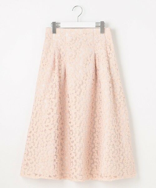 Feroux / フェルゥ ミニ・ひざ丈スカート | フラワー刺繍 フレアスカート | 詳細9
