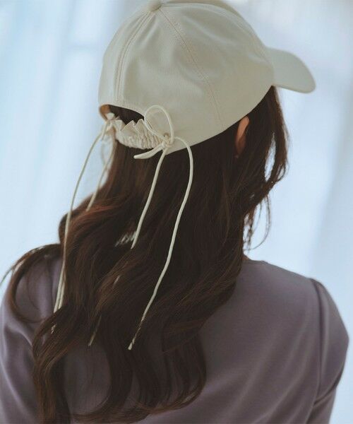 Feroux / フェルゥ キャップ | バックリボン キャップ | 詳細3