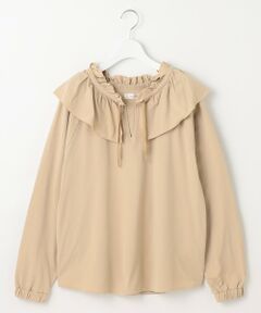 Feroux / フェルゥ シャツ・ブラウス | ラッシュガード ケープギャザー ブラウス