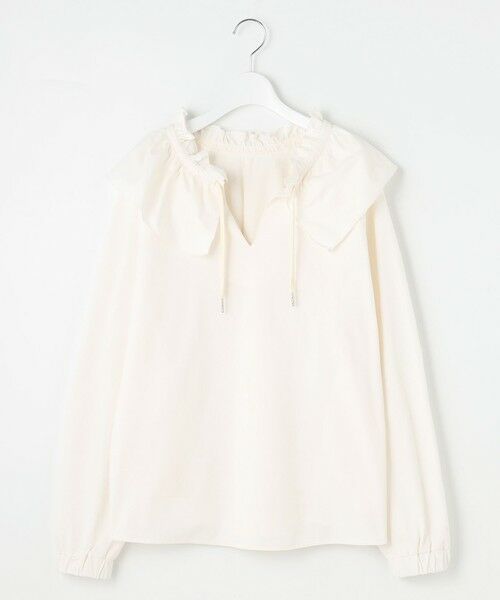 Feroux / フェルゥ シャツ・ブラウス | ラッシュガード ケープギャザー ブラウス | 詳細3