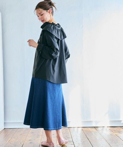 Feroux / フェルゥ シャツ・ブラウス | ラッシュガード ケープギャザー ブラウス | 詳細14