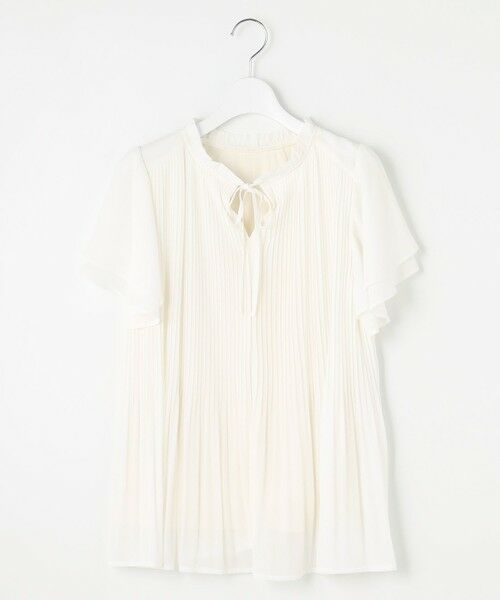 Feroux / フェルゥ シャツ・ブラウス | 【2WAY】シフォンジョーゼットプリーツ ブラウス | 詳細11
