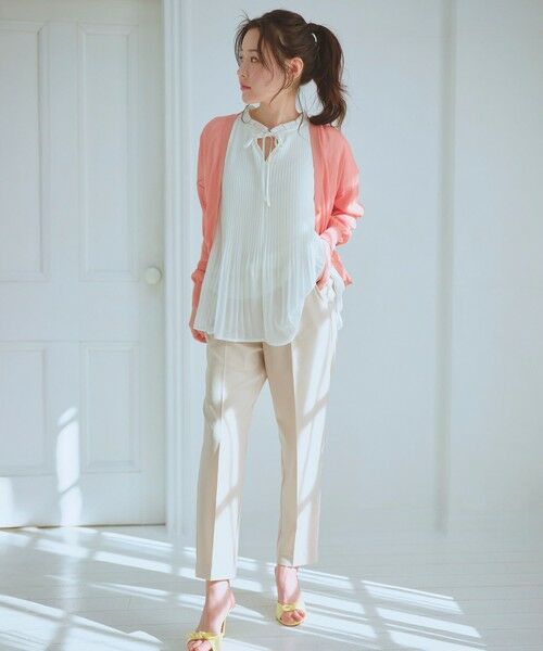 Feroux / フェルゥ シャツ・ブラウス | 【2WAY】シフォンジョーゼットプリーツ ブラウス | 詳細8