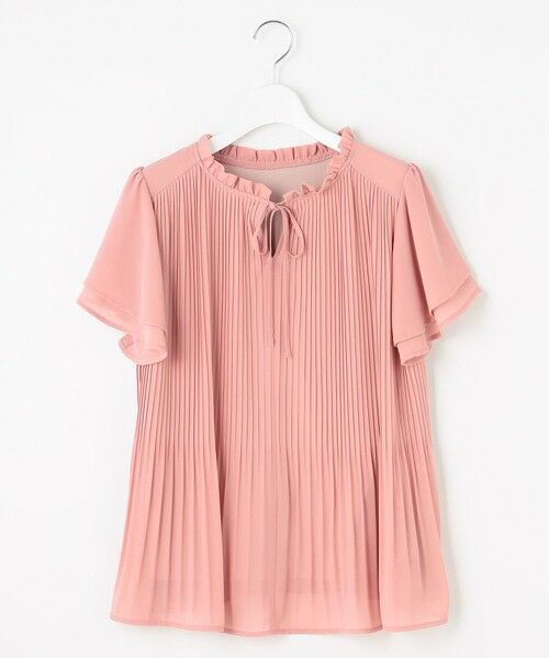 Feroux / フェルゥ シャツ・ブラウス | 【2WAY】シフォンジョーゼットプリーツ ブラウス | 詳細15