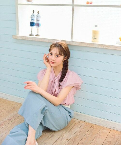 Feroux / フェルゥ シャツ・ブラウス | リボンタイフリルブラウス | 詳細5