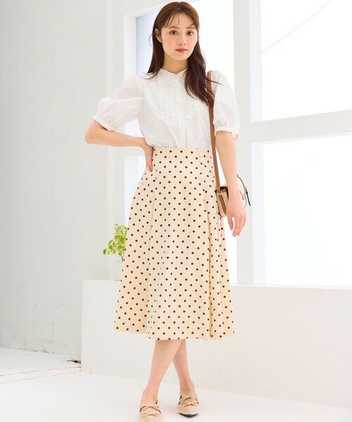 Feroux / フェルゥ シャツ・ブラウス | フリルディテール パフスリーブ ブラウス | 詳細1