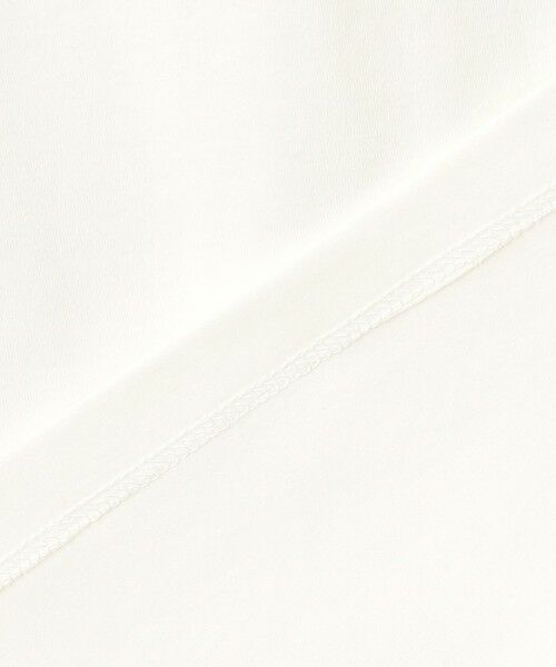 Feroux / フェルゥ カットソー | 【洗える・汗ジミが目立たない】ラッフル襟Tシャツ | 詳細7