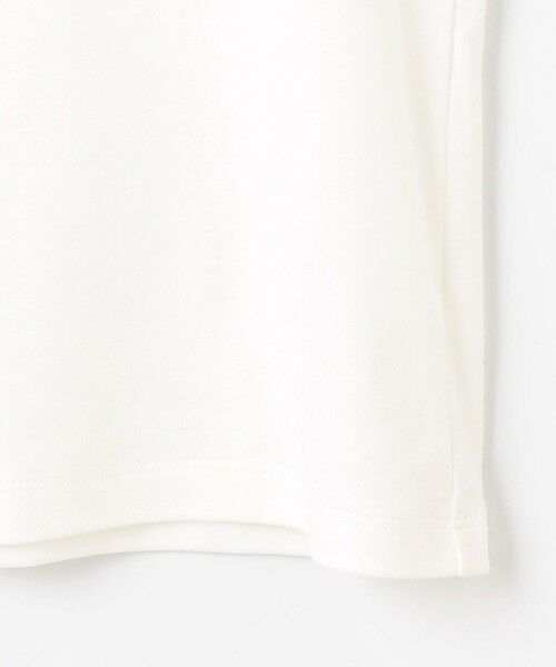 Feroux / フェルゥ カットソー | 【洗える・汗ジミが目立たない】ラッフル襟Tシャツ | 詳細8