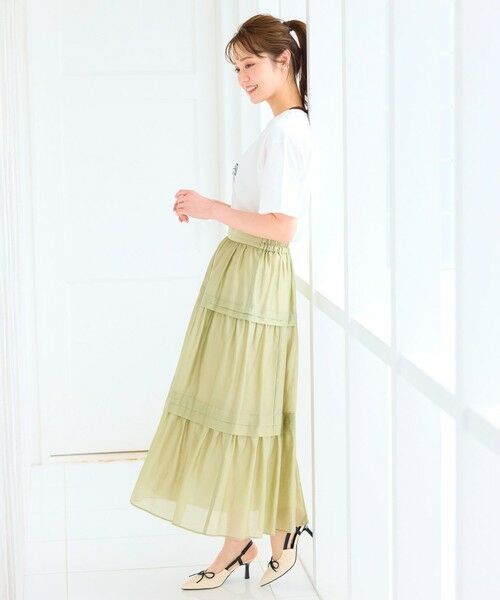 Feroux / フェルゥ カットソー | 【洗える】リボン刺繍 Tシャツ | 詳細2