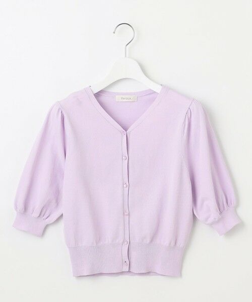 Feroux / フェルゥ カーディガン・ボレロ | ハーフスリーブ カーディガン | 詳細6