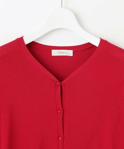Feroux / フェルゥ カーディガン・ボレロ | ハーフスリーブ カーディガン | 詳細11