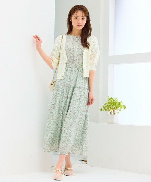 Feroux / フェルゥ カーディガン・ボレロ | 【ご好評につき今季も登場！・洗える】透かし編み カーディガン | 詳細3