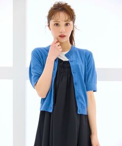 Feroux / フェルゥ カーディガン・ボレロ | スラブヤーンショートカーディガン