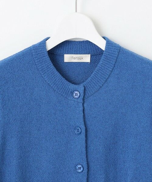 Feroux / フェルゥ カーディガン・ボレロ | スラブヤーンショートカーディガン | 詳細12