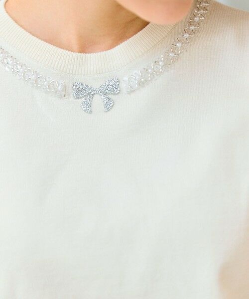 Feroux / フェルゥ ニット・セーター | ビジューネックレスニット | 詳細3