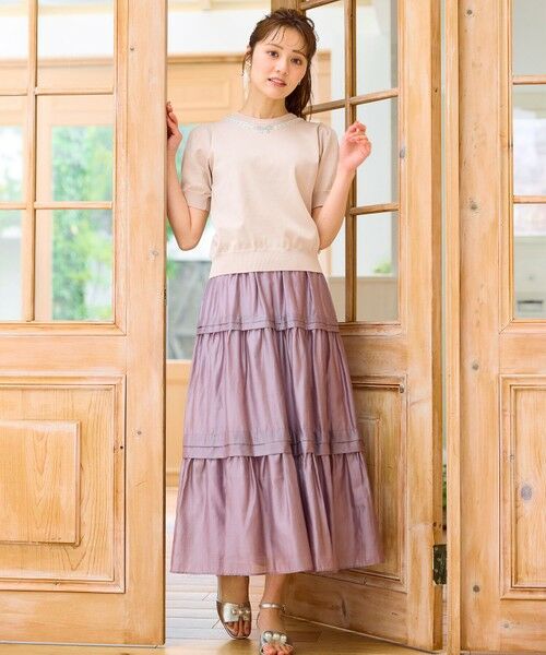 Feroux / フェルゥ ニット・セーター | ビジューネックレスニット | 詳細5