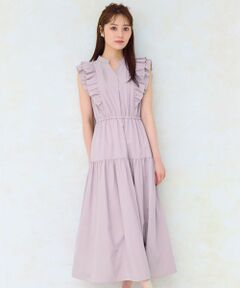 Feroux / フェルゥ ロング・マキシ丈ワンピース | ショルダーフリルティアード ワンピース