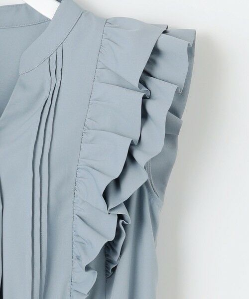 Feroux / フェルゥ ロング・マキシ丈ワンピース | ショルダーフリルティアード ワンピース | 詳細10