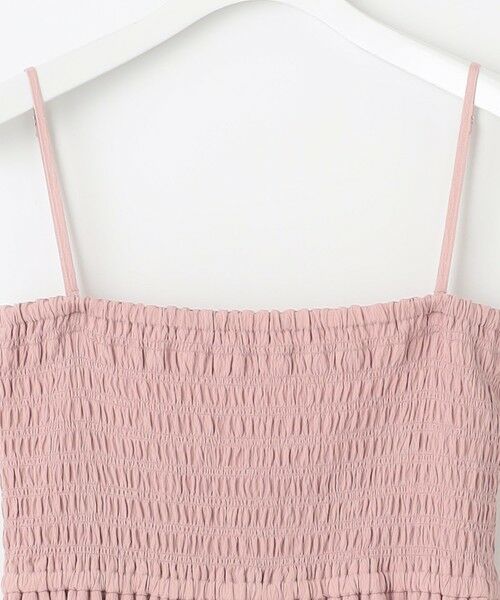 Feroux / フェルゥ ロング・マキシ丈ワンピース | シャーリングデザイン 3WAYキャミドレス | 詳細8