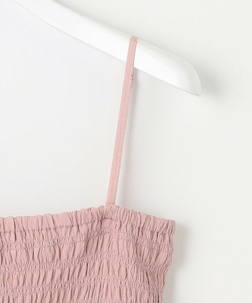 Feroux / フェルゥ ロング・マキシ丈ワンピース | シャーリングデザイン 3WAYキャミドレス | 詳細9