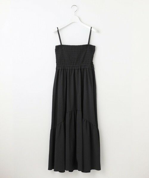 Feroux / フェルゥ ロング・マキシ丈ワンピース | シャーリングデザイン 3WAYキャミドレス | 詳細17