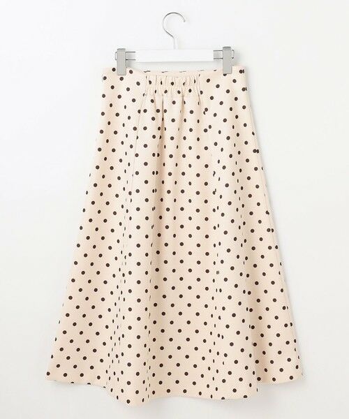 Feroux / フェルゥ ミニ・ひざ丈スカート | 【洗える】パールボタン付きフレア スカート | 詳細11