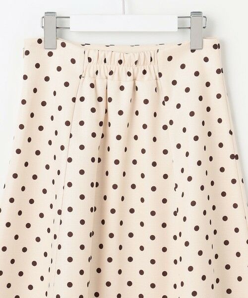 Feroux / フェルゥ ミニ・ひざ丈スカート | 【洗える】パールボタン付きフレア スカート | 詳細12