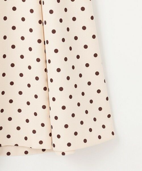 Feroux / フェルゥ ミニ・ひざ丈スカート | 【洗える】パールボタン付きフレア スカート | 詳細10