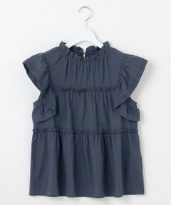 Feroux / フェルゥ シャツ・ブラウス | 【洗える】ペプラムシルエットフリルブラウス