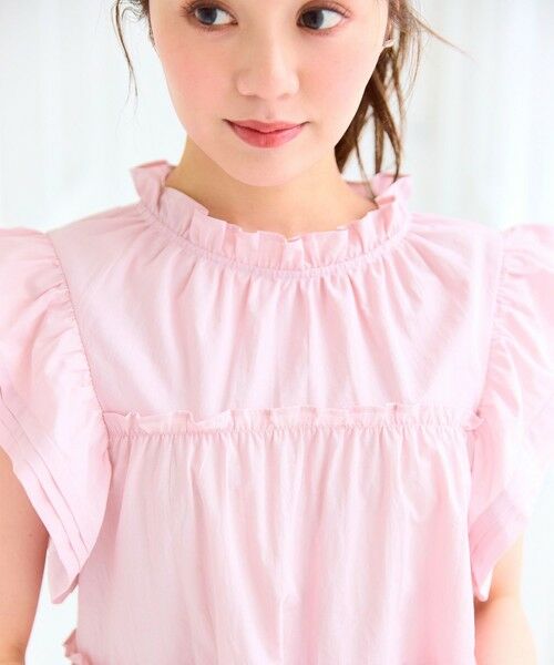 Feroux / フェルゥ シャツ・ブラウス | 【洗える】ペプラムシルエットフリルブラウス | 詳細3