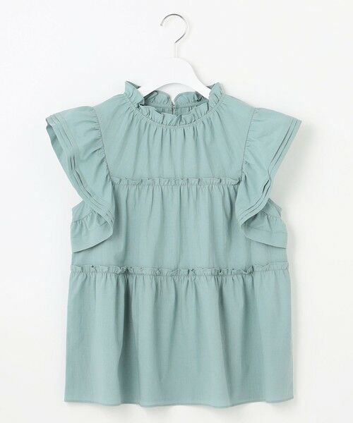 Feroux / フェルゥ シャツ・ブラウス | 【洗える】ペプラムシルエットフリルブラウス | 詳細13