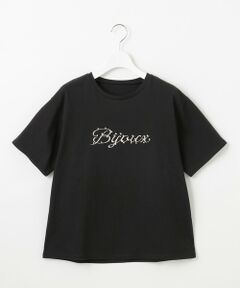 Feroux / フェルゥ カットソー | 【洗える】Bijou刺繍Tシャツ
