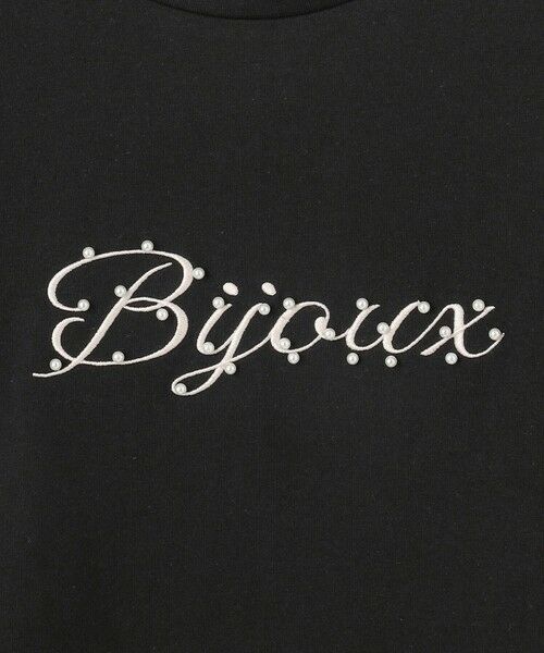 Feroux / フェルゥ カットソー | 【洗える】Bijou刺繍Tシャツ | 詳細5