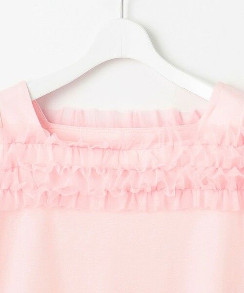 Feroux / フェルゥ カットソー | 【洗える・汗ジミが目立たない】デコルテチュール カットソー | 詳細4