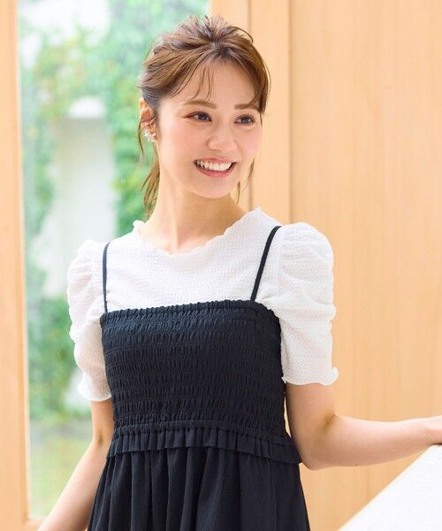 Feroux / フェルゥ カットソー | 【洗える】レーシージャガード カットソー | 詳細2